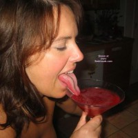 Pic #1Mrs. Funtease'S Talented Long Tongue..