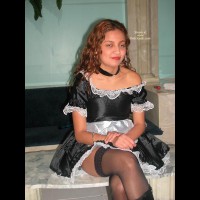 Pic #1French Maid Bound And Toyed