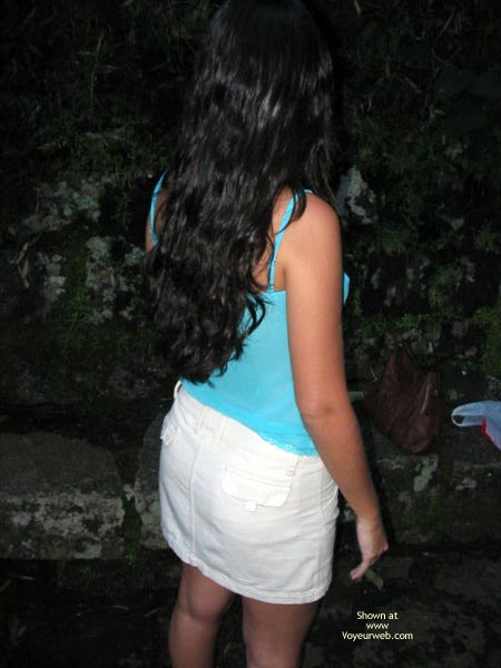 Pic #1Ly Stripping At Fonte Dos Amores (Pt 1)