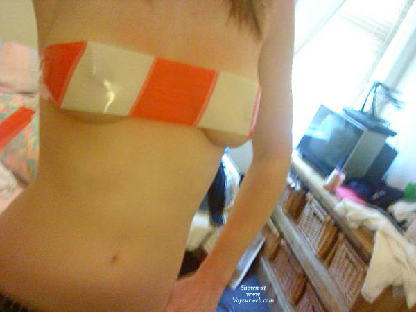 Pic #1 Topless Amateur Tiny Tops Big Tits