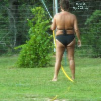 Topless Wife:&nbsp;*SP Sunning Wife Getting Tan