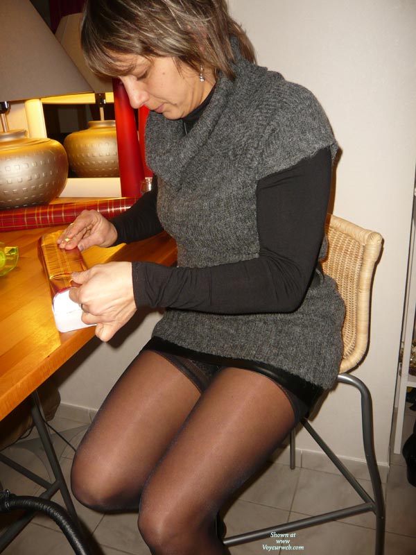 Pic #1Ex-Girlfriend in Lingerie Sylvie La Jolie Grenobloise