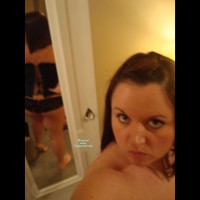 Amateur in Lingerie Taking Pics For Me