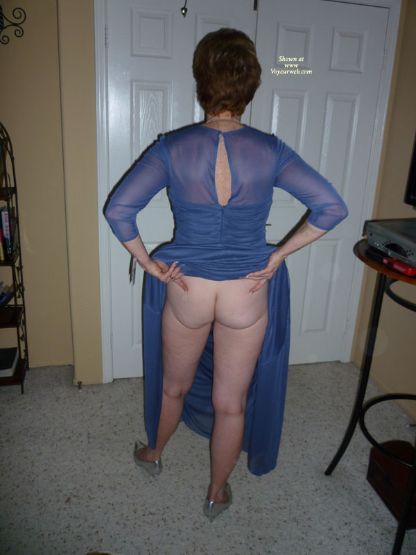 Pic #1Bottomless Wife Cathy In And Out Of Her Clothes