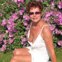 Mature Enjoying The Summer