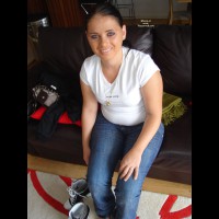 Pic #1 Nude Girlfriend Andrea At Home