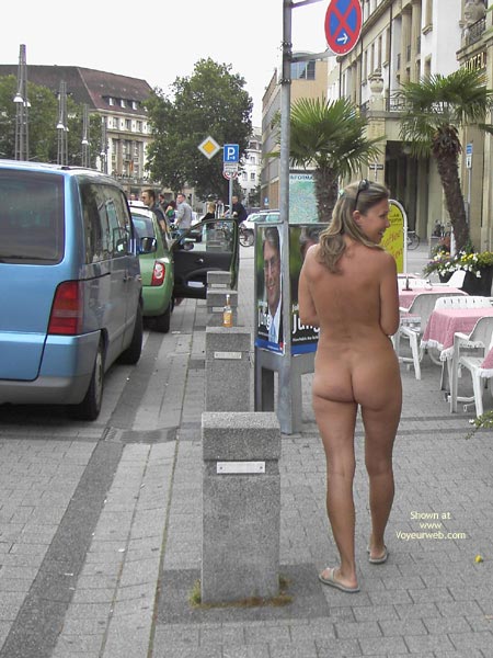 Nude In Public - Exhibitionist, Nude In Public , Nude In Public, Street, Exhibitionist, Holland, Cheek, Back Shot