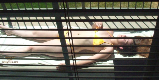 Pic #1Myssa Gets Caught Catching Rays