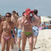 Pic #1 Beach Voyeur:&nbsp;Miky Is Back...es Tranc Mallorca Topless Only