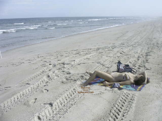 Pic #1Wife @ The Beach Again