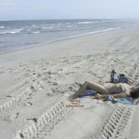 Pic #1Wife @ The Beach Again