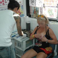 Vacation Nipple Piercing