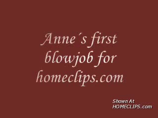 Pic #1Anne´s First Bj In Homeclips