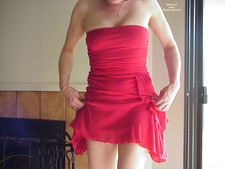 Pic #1 Bottomless Ex-Girlfriend Red Dress