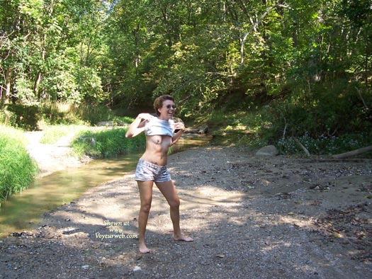 Pic #1 Ruthie Looking For Wood In Park