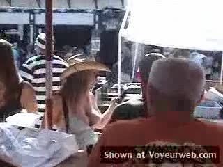 Pic #1Topless Amateur:&nbsp;Girlfriends Nipples Get Hard On Film