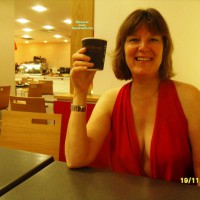 Pic #1 Topless Wife:&nbsp;Flashing At Erotica Uk
