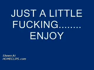 Pic #1Just A Little Fucking