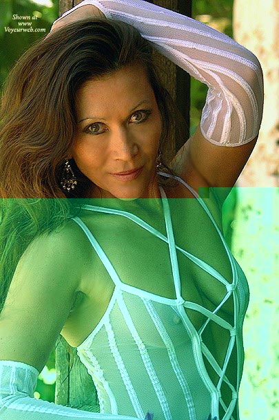 Pic #1*lo Cami In Sexy Lingerie Outdoors