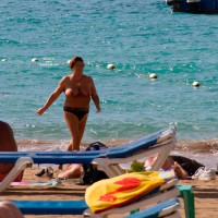 Pic #1 Topless Amateur:&nbsp;Beach Day 2