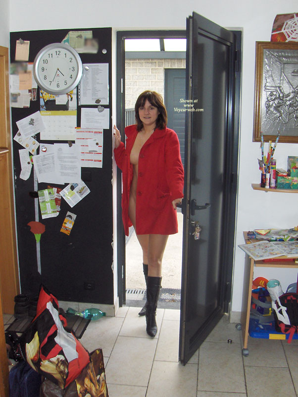Pic #1 Nude Wife on heels Wife Comes Home
