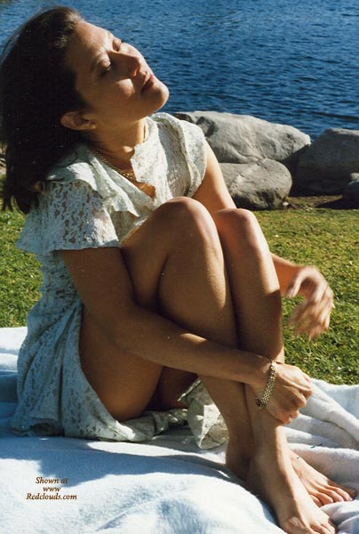 Pic #1On The Phone In The Park