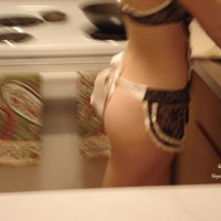 Pic #1 Wife Cleaning And Showing Off