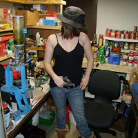 She Likes Big Guns!