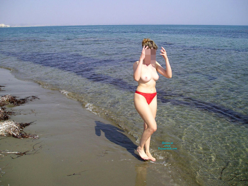 Pic #1Wife On The Beach