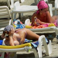 Pic #1 2 Well Equipped Girls At Romanian Seaside - Second Part