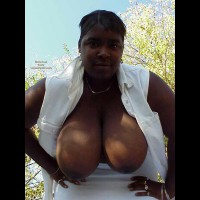 Pic #1 Large Ebony Bazoombas!