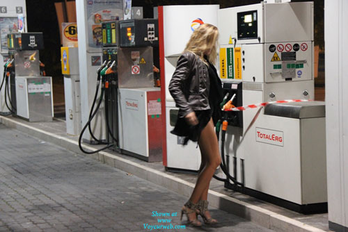 Pic #1At The Petrol Station...