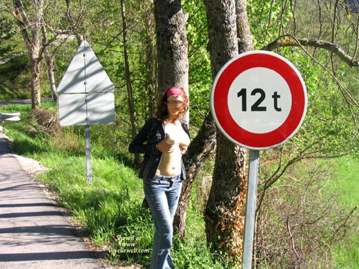 Pic #1A Nude Walk In The Village