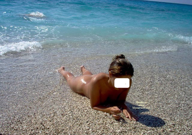 Pic #1Kim On The Beach! 3