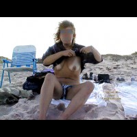 Pic #1Playin Hokie at the Beach