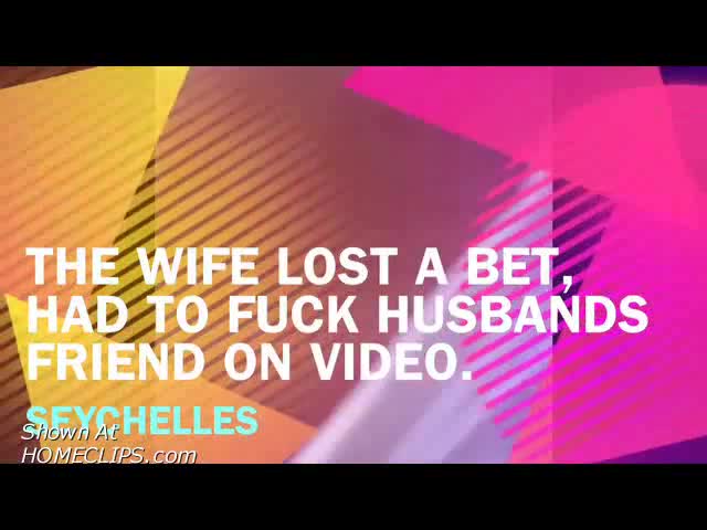 Pic #1Wife Lost A Bet To Husbands Friend