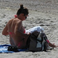 Pic #1 Pink Thong Girl