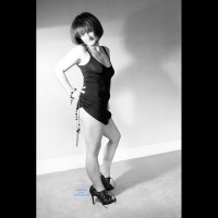 Pic #1See Through Black Dress