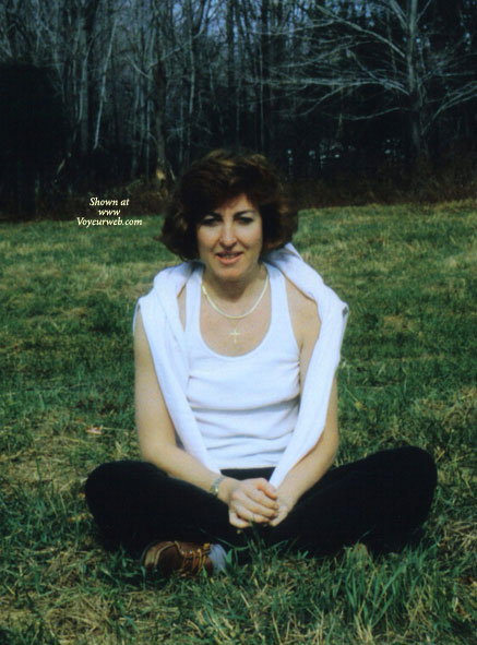 Pic #1Small Breasts Strips In Field