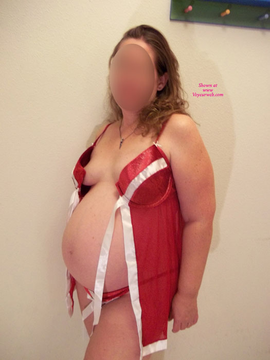 Pic #17 one half  Months Pregnant