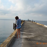 Pic #1 Short Skirt By The Dock