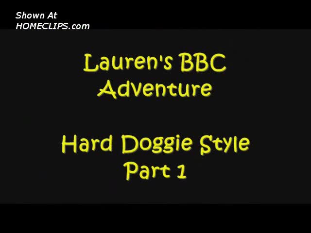 Pic #1Lauren's Doogie Doing