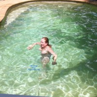 Pic #1 Invited Neighbour Over For A Swim Part 1