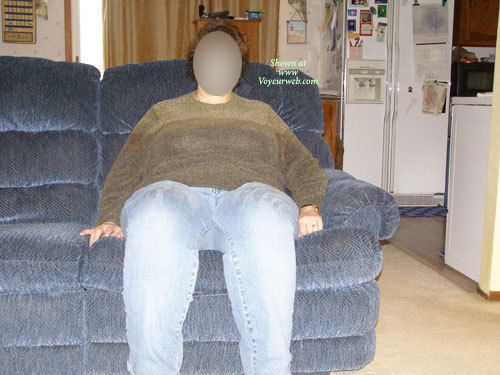 Pic #1 Shy Bbw Wife Strips--first Ever--doesn't Know