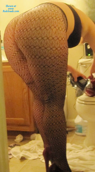 Pic #1BB In Fishnets