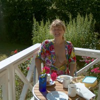 Mette On Vacation In Denmark