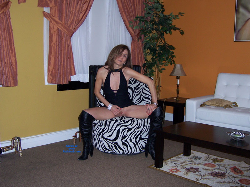 Pic #1Canadian Hot Stuff On The Zebra Chair