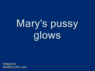Pic #1Uk Mary's Glowing Pussy