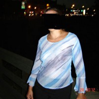 Sandra Posing In The City