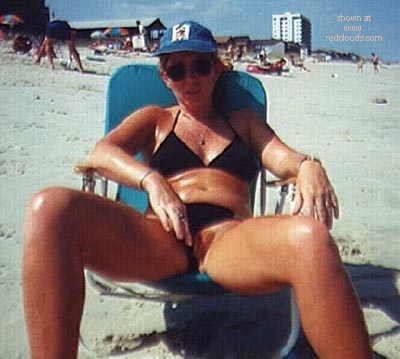 Pic #1Wifeshows at Beach